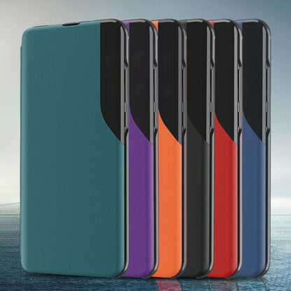 Side Display Flip Leather Phone Case, For iPhone Air, For iPhone 16 Pro Max, For iPhone 16 Pro, For iPhone 16 Plus