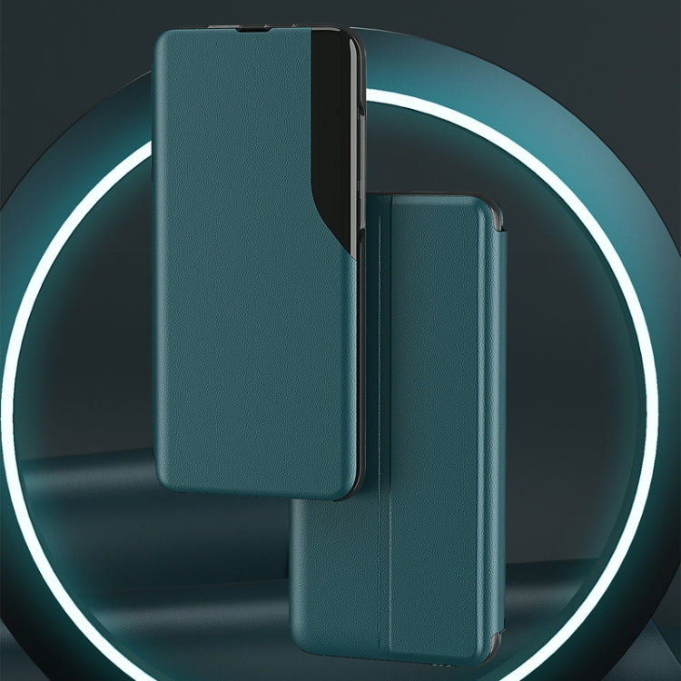 Side Display Flip Leather Phone Case, For iPhone Air, For iPhone 16 Pro Max, For iPhone 16 Pro, For iPhone 16 Plus