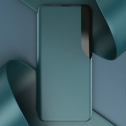 Side Display Flip Leather Phone Case, For iPhone Air, For iPhone 16 Pro Max, For iPhone 16 Pro, For iPhone 16 Plus
