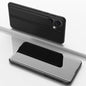 Plated Mirror Horizontal Flip Leather Phone Case with Holder, For iPhone 17, For iPhone Air, For iPhone 16 Pro Max