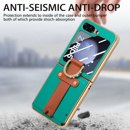 Brilliant Plating PC Back Screen Integrated Ring Phone Case