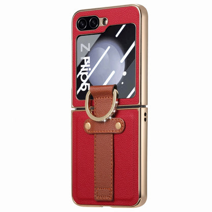 Brilliant Plating PC Back Screen Integrated Ring Phone Case