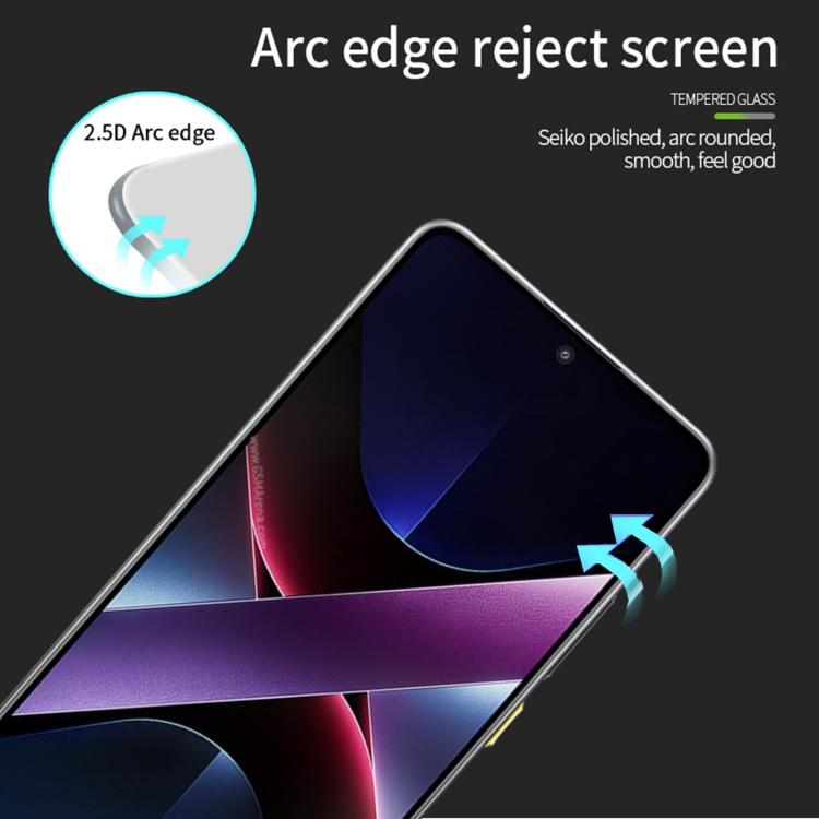MOFI 9H 2.5D Full Screen Tempered Glass Film, For Xiaomi Poco X7 Pro, For Xiaomi Poco M7 Pro 5G, For Xiaomi 15, For Xiaomi Redmi Note 14 5G, For Xiaomi Poco C75 / Redmi 14R, For Xiaomi 14T / 14T Pro, For Xiaomi Redmi 14C 4G, For Xiaomi Redmi K70 Ultra ...