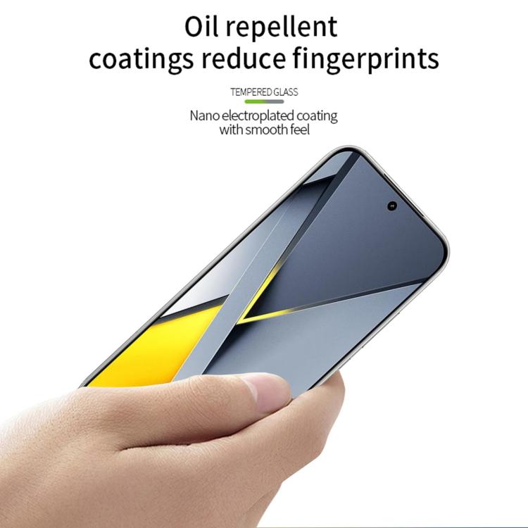 MOFI 9H 2.5D Full Screen Tempered Glass Film, For Xiaomi Poco F8 Ultra Unlock, For Xiaomi Poco F8 Pro Unlock, For Redmi K90 Unlock, For Redmi K90 Pro Max Unlock, For Xiaomi 17 Pro Max Unlock, For Xiaomi 17 / 17 Pro Unlock, For Redmi 15 5G EU 171mm�����...
