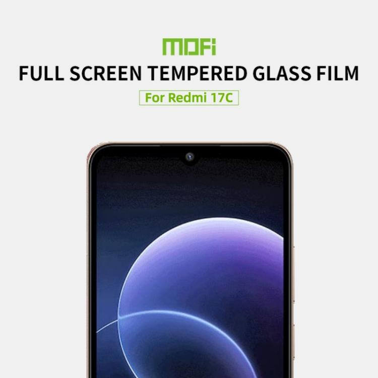 MOFI 9H 2.5D Full Screen Tempered Glass Film, For Redmi 17C 4G, For Redmi K90 Ultra 5G, For Xiaomi 17 Max Unlock, For Redmi K90 Max 5G Unlock, For Xiaomi Poco C81x 4G, For Xiaomi Poco M8s, For Xiaomi Poco C81 / C81 Pro, For Xiaomi Poco C85x            ...