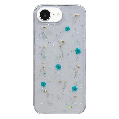 Gypsophila Flowers Pattern TPU Protective Phone Case, For iPhone 17e / 16e, For iPhone 16 Pro Max, For iPhone 16 Pro, For iPhone 16 Plus, For iPhone 16, For iPhone 15 Pro Max