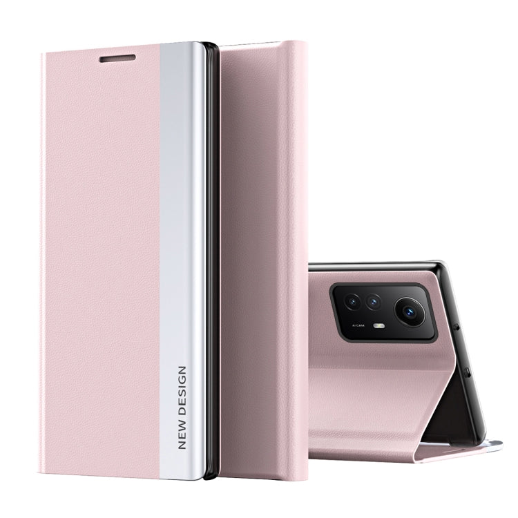Side Electroplated Adsorption Leather Phone Case, For Xiaomi Redmi Note 12S, For Xiaomi Redmi Note 12 4G, For Redmi Note 15 Pro+ Global 163.3mm