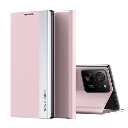 Side Electroplated Adsorption Leather Phone Case, For Xiaomi Redmi 13C, For Xiaomi Redmi Note 13 Pro+, For Xiaomi 13T Pro
