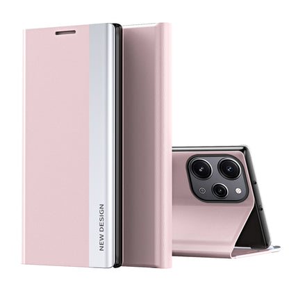 Side Electroplated Adsorption Leather Phone Case, For Xiaomi Redmi Note 12S, For Xiaomi Redmi Note 12 4G, For Redmi Note 15 Pro+ Global 163.3mm