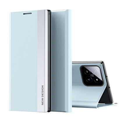 Side Electroplated Adsorption Leather Phone Case, For Xiaomi Redmi Note 13 Pro 4G, For Xiaomi 14 Pro, For Xiaomi 14
