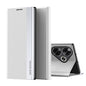 Side Electroplated Adsorption Leather Phone Case, For Xiaomi Redmi 14C, For Xiaomi Poco F6, For Xiaomi Poco F6 Pro