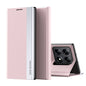 Side Electroplated Adsorption Leather Phone Case, For Xiaomi Redmi Note 14 Pro 5G, For Xiaomi 14T Pro, For Xiaomi 14T
