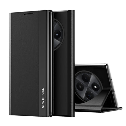 Side Electroplated Adsorption Leather Phone Case