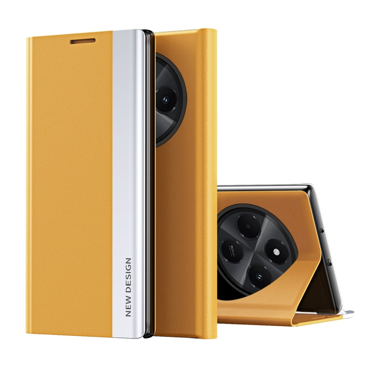 Side Electroplated Adsorption Leather Phone Case