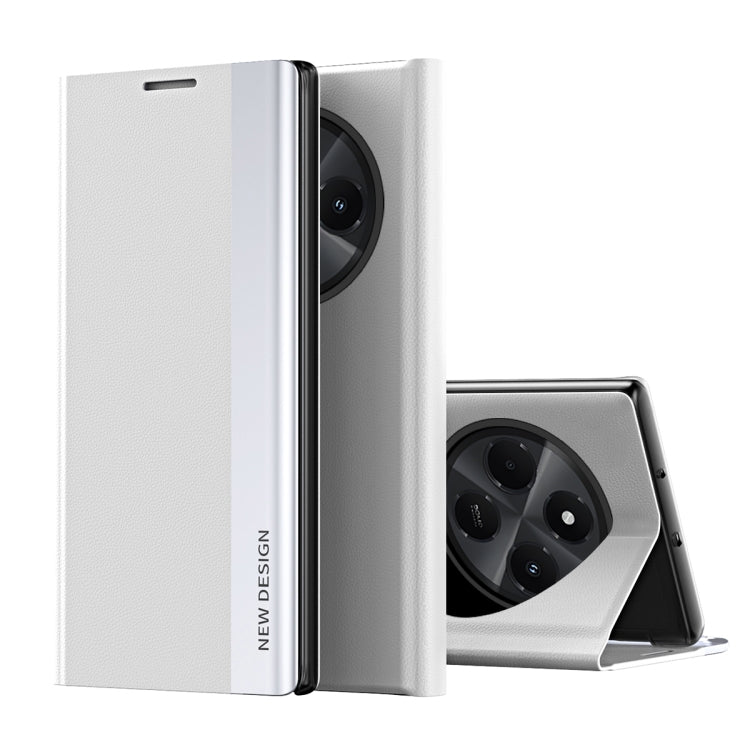 Side Electroplated Adsorption Leather Phone Case