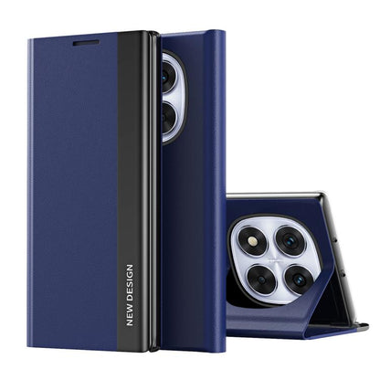 Side Electroplated Adsorption Leather Phone Case, For Xiaomi Redmi Note 14 Pro 5G, For Xiaomi 14T Pro, For Xiaomi 14T