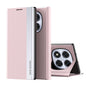 Side Electroplated Adsorption Leather Phone Case, For Xiaomi Redmi Note 14 Pro 5G, For Xiaomi 14T Pro, For Xiaomi 14T
