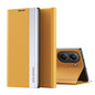 Side Electroplated Adsorption Leather Phone Case, For Xiaomi 15T Pro, For Xiaomi 15T, For Xiaomi Poco X7 Pro