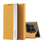 Side Electroplated Adsorption Leather Phone Case, For Xiaomi 15T Pro, For Xiaomi 15T, For Xiaomi Poco X7 Pro