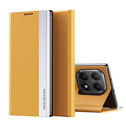 Side Electroplated Adsorption Leather Phone Case