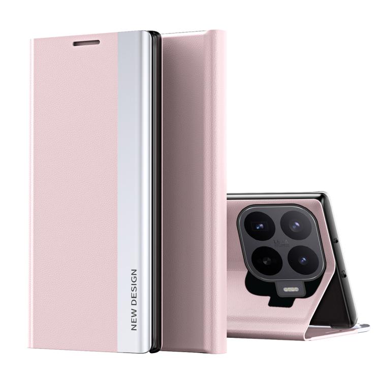 Side Electroplated Adsorption Leather Phone Case, For Xiaomi 17T Pro 5G, For Xiaomi 17T 5G, For Redmi Note 15 Pro 5G Global 163.6mm