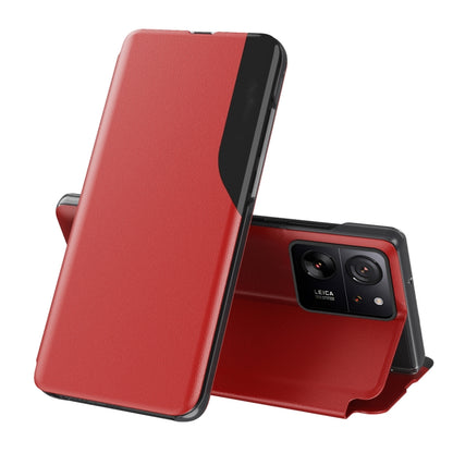 Attraction Flip Holder Leather Phone Case, For Xiaomi Redmi Note 13 Pro 5G, For Xiaomi 13T Pro, For Xiaomi Redmi Note 12S, For Xiaomi Redmi Note 12 4G