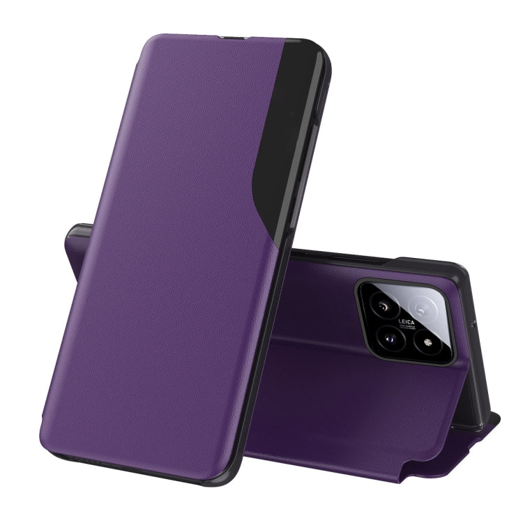 Attraction Flip Holder Leather Phone Case, For Xiaomi 14 Pro, For Xiaomi 14, For Xiaomi Redmi 13C, For Xiaomi Redmi Note 13 Pro+
