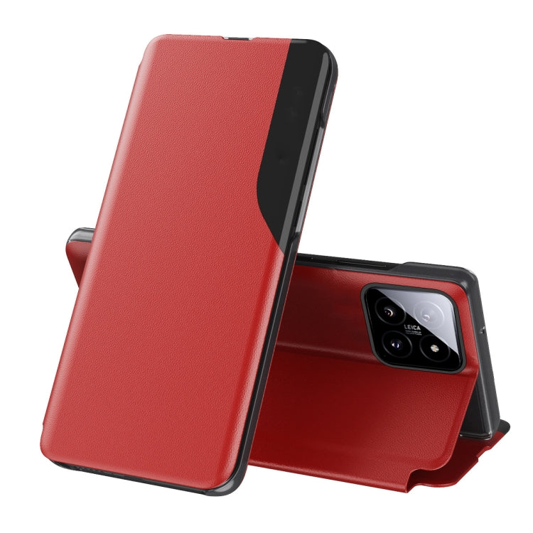 Attraction Flip Holder Leather Phone Case, For Xiaomi 14 Pro, For Xiaomi 14, For Xiaomi Redmi 13C, For Xiaomi Redmi Note 13 Pro+