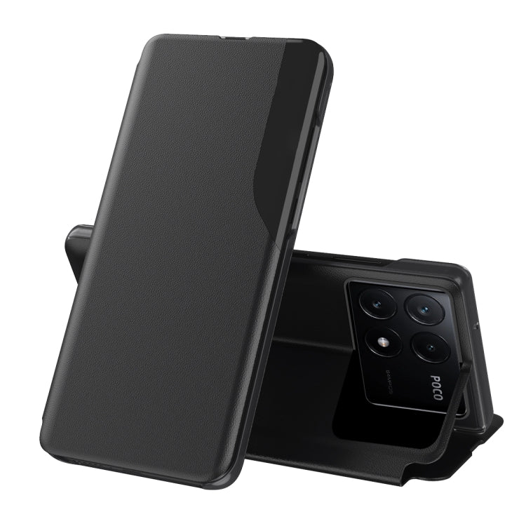 Attraction Flip Holder Leather Phone Case, For Xiaomi Redmi 14C, For Xiaomi Poco F6, For Xiaomi Poco F6 Pro, For Xiaomi Redmi Note 13 Pro 4G