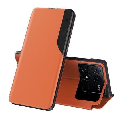 Attraction Flip Holder Leather Phone Case, For Xiaomi Redmi 14C, For Xiaomi Poco F6, For Xiaomi Poco F6 Pro, For Xiaomi Redmi Note 13 Pro 4G