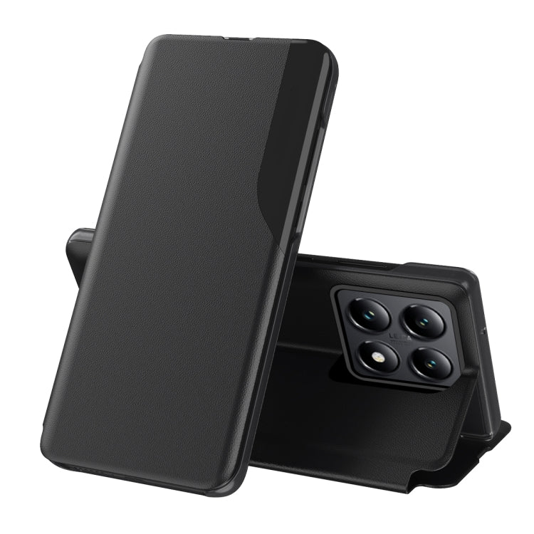 Attraction Flip Holder Leather Phone Case, For Xiaomi Redmi Note 14 Pro+ 5G, For Xiaomi Redmi Note 14 Pro 5G, For Xiaomi 14T Pro, For Xiaomi 14T