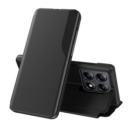 Attraction Flip Holder Leather Phone Case, For Xiaomi Redmi Note 14 Pro+ 5G, For Xiaomi Redmi Note 14 Pro 5G, For Xiaomi 14T Pro, For Xiaomi 14T