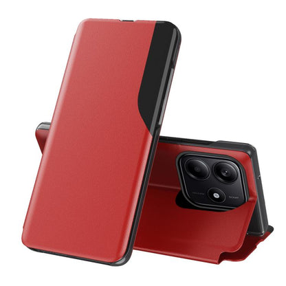 Attraction Flip Holder Leather Phone Case, For Xiaomi 15T, For Xiaomi Poco X7 Pro, For Redmi Note 14 4G 163.25mm, For Xiaomi Redmi Note 14 5G