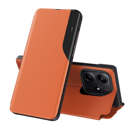 Attraction Flip Holder Leather Phone Case, For Xiaomi 15T, For Xiaomi Poco X7 Pro, For Redmi Note 14 4G 163.25mm, For Xiaomi Redmi Note 14 5G