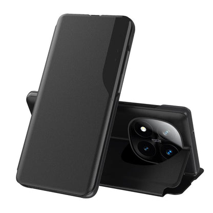 Attraction Flip Holder Leather Phone Case, For Xiaomi Redmi Note 14 Pro+ 5G, For Xiaomi Redmi Note 14 Pro 5G, For Xiaomi 14T Pro, For Xiaomi 14T