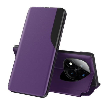 Attraction Flip Holder Leather Phone Case, For Xiaomi Redmi Note 14 Pro+ 5G, For Xiaomi Redmi Note 14 Pro 5G, For Xiaomi 14T Pro, For Xiaomi 14T