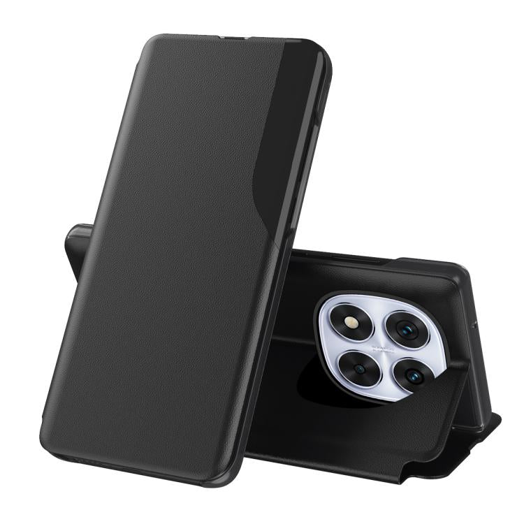 Attraction Flip Holder Leather Phone Case, For Xiaomi Redmi Note 14 5G, For Xiaomi Redmi Note 14 Pro+ 5G, For Xiaomi Redmi Note 14 Pro 5G, For Xiaomi 14T Pro