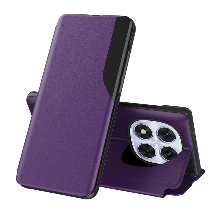 Attraction Flip Holder Leather Phone Case, For Xiaomi Redmi Note 14 5G, For Xiaomi Redmi Note 14 Pro+ 5G, For Xiaomi Redmi Note 14 Pro 5G, For Xiaomi 14T Pro