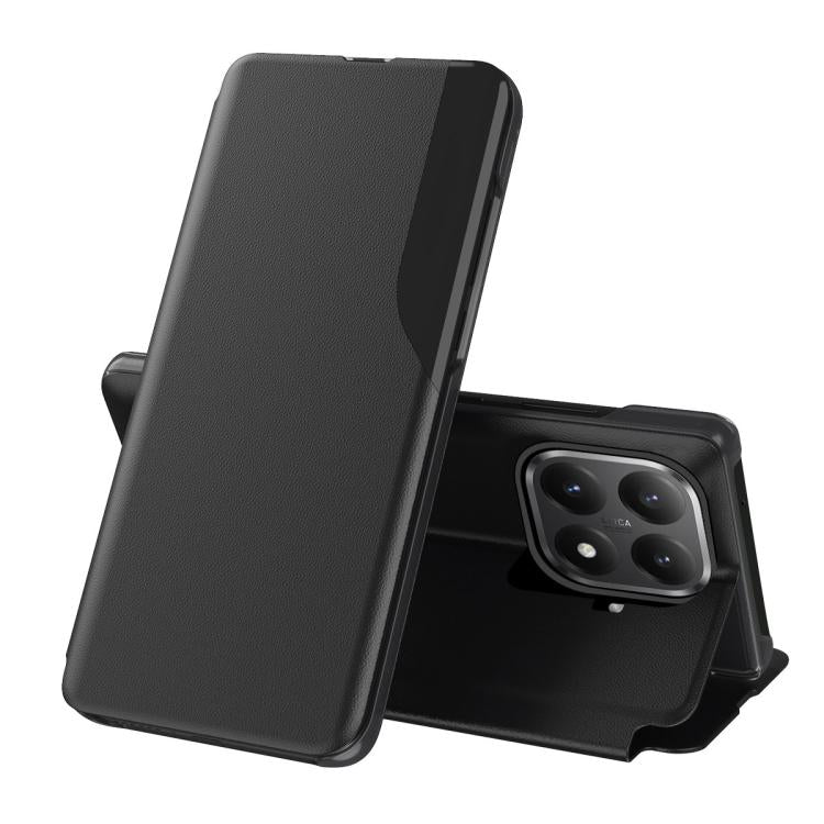 Attraction Flip Holder Leather Phone Case, For Redmi Note 15 Pro+ Global 163.3mm, For Redmi Note 15 4G / 5G Global 164mm, For Redmi Note 15 Pro 5G Global 163.6mm, For Xiaomi 15T Pro
