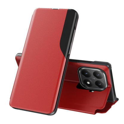 Attraction Flip Holder Leather Phone Case, For Redmi Note 15 Pro+ Global 163.3mm, For Redmi Note 15 4G / 5G Global 164mm, For Redmi Note 15 Pro 5G Global 163.6mm, For Xiaomi 15T Pro