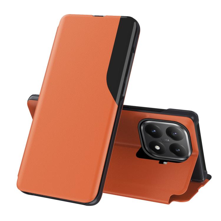Attraction Flip Holder Leather Phone Case, For Redmi Note 15 Pro+ Global 163.3mm, For Redmi Note 15 4G / 5G Global 164mm, For Redmi Note 15 Pro 5G Global 163.6mm, For Xiaomi 15T Pro