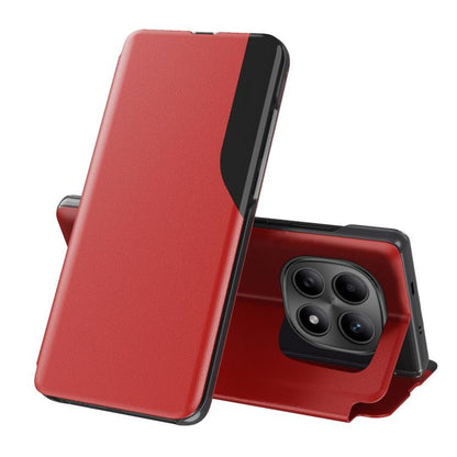 Attraction Flip Holder Leather Phone Case, For Redmi Note 15 Pro+ Global 163.3mm, For Redmi Note 15 4G / 5G Global 164mm, For Redmi Note 15 Pro 5G Global 163.6mm, For Xiaomi 15T Pro
