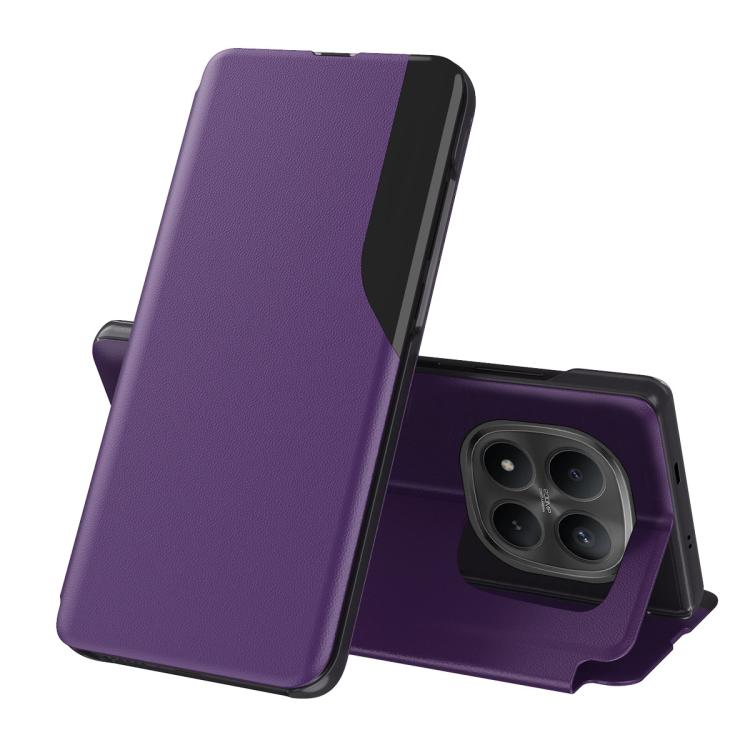 Attraction Flip Holder Leather Phone Case, For Redmi Note 15 Pro+ Global 163.3mm, For Redmi Note 15 4G / 5G Global 164mm, For Redmi Note 15 Pro 5G Global 163.6mm, For Xiaomi 15T Pro
