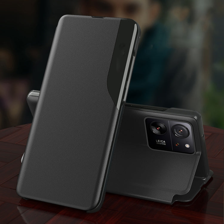 Attraction Flip Holder Leather Phone Case, For Redmi Note 15 Pro+ Global 163.3mm, For Redmi Note 15 4G / 5G Global 164mm, For Redmi Note 15 Pro 5G Global 163.6mm, For Xiaomi 15T Pro