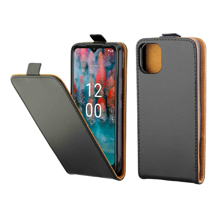 Vertical Flip Leather Phone Case with Card Slot, For Nokia C12, For Nokia G22, For Nokia C22