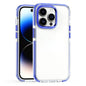 Two-color TPU Transparent PC Shockproof Phone Case, For iPhone 15 Pro Max, For iPhone 15 Pro, For iPhone 15 Plus, For  iPhone 15