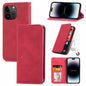 Retro Skin Feel Magnetic Leather Phone Case, For iPhone 16, For iPhone 15 Pro Max, For iPhone 15 Pro, For  iPhone 15 Plus