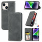 Retro Skin Feel Magnetic Leather Phone Case, For iPhone 16, For iPhone 15 Pro Max, For iPhone 15 Pro, For  iPhone 15 Plus