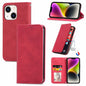 Retro Skin Feel Magnetic Flip Leather Phone Case