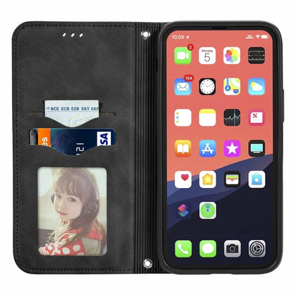 Retro Skin Feel Magnetic Flip Leather Phone Case